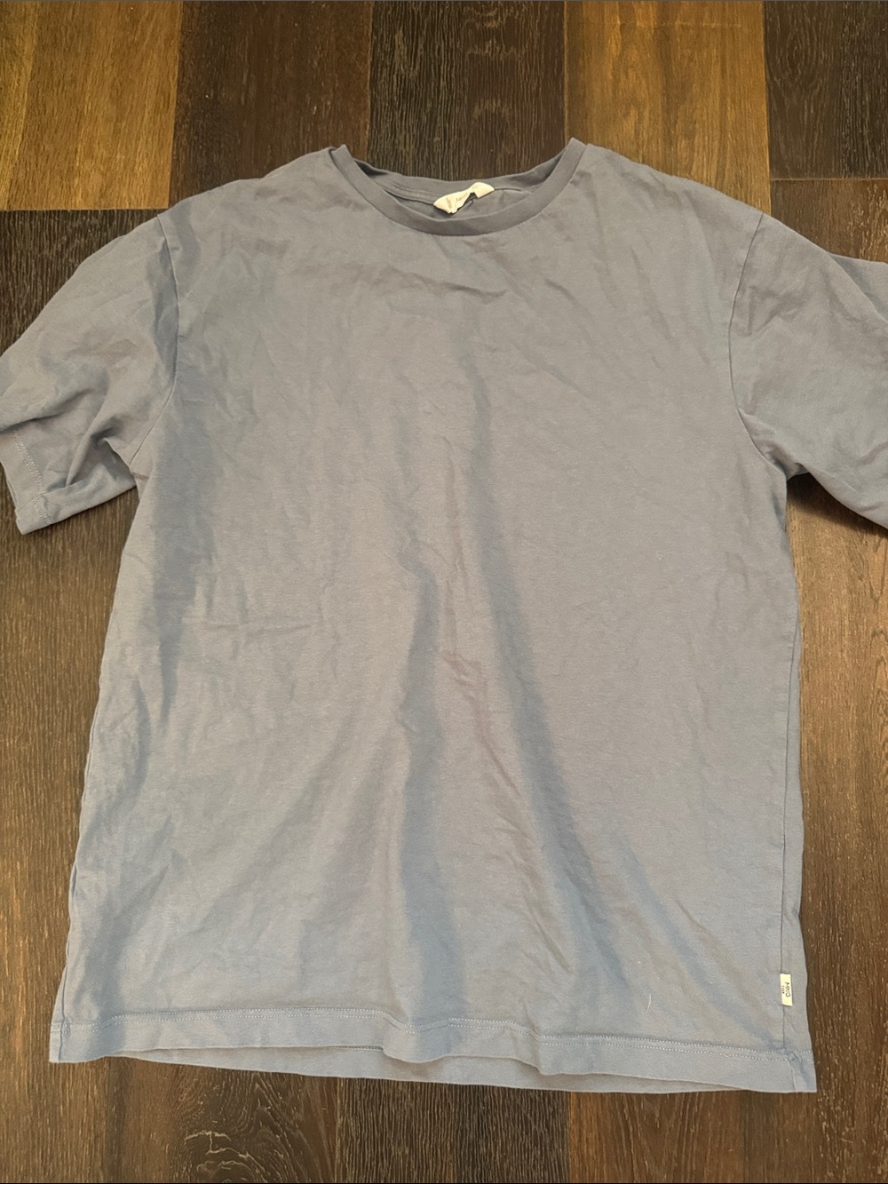 Greyish blue t